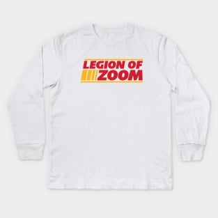 Legion of Zoom - White Kids Long Sleeve T-Shirt